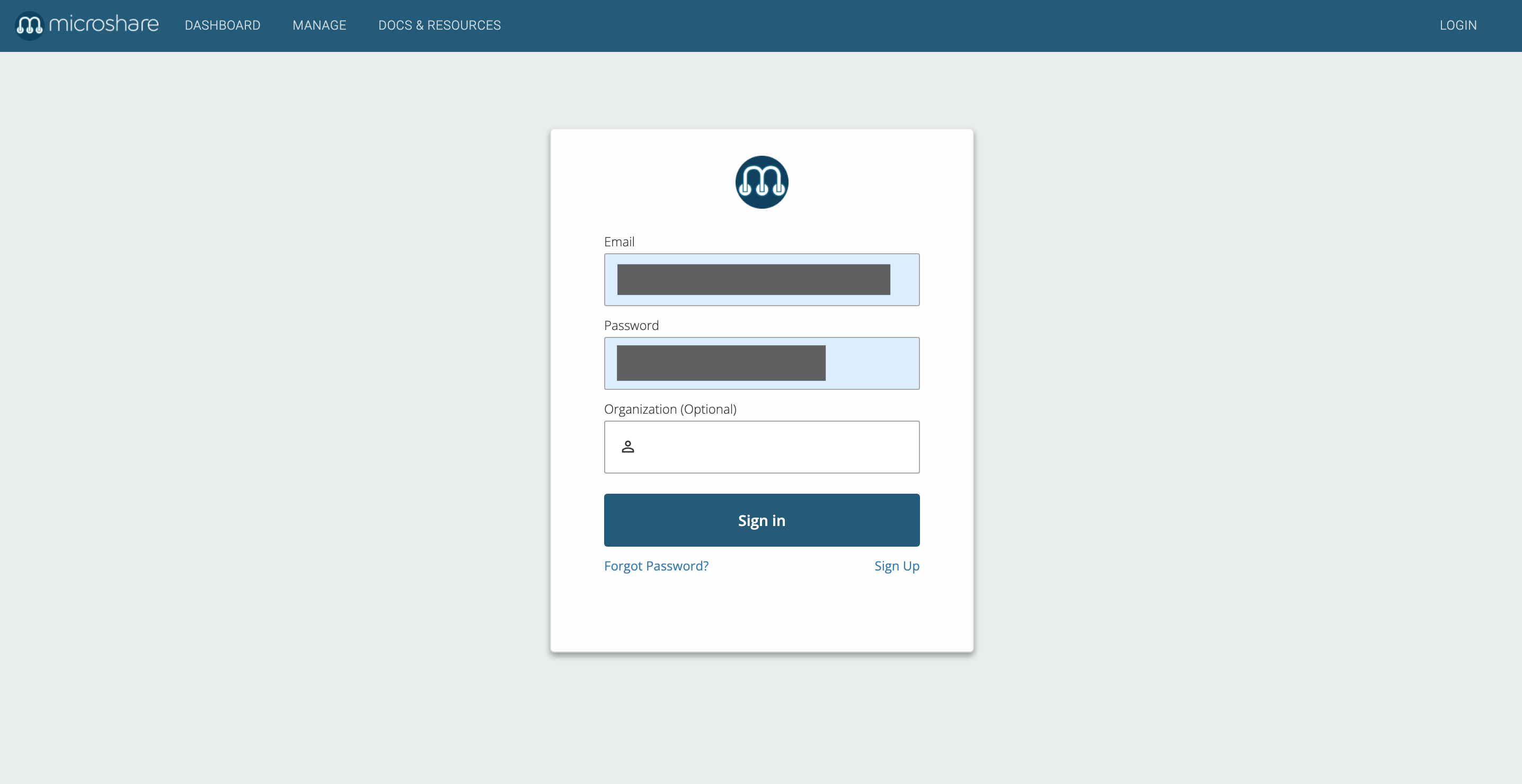 Login