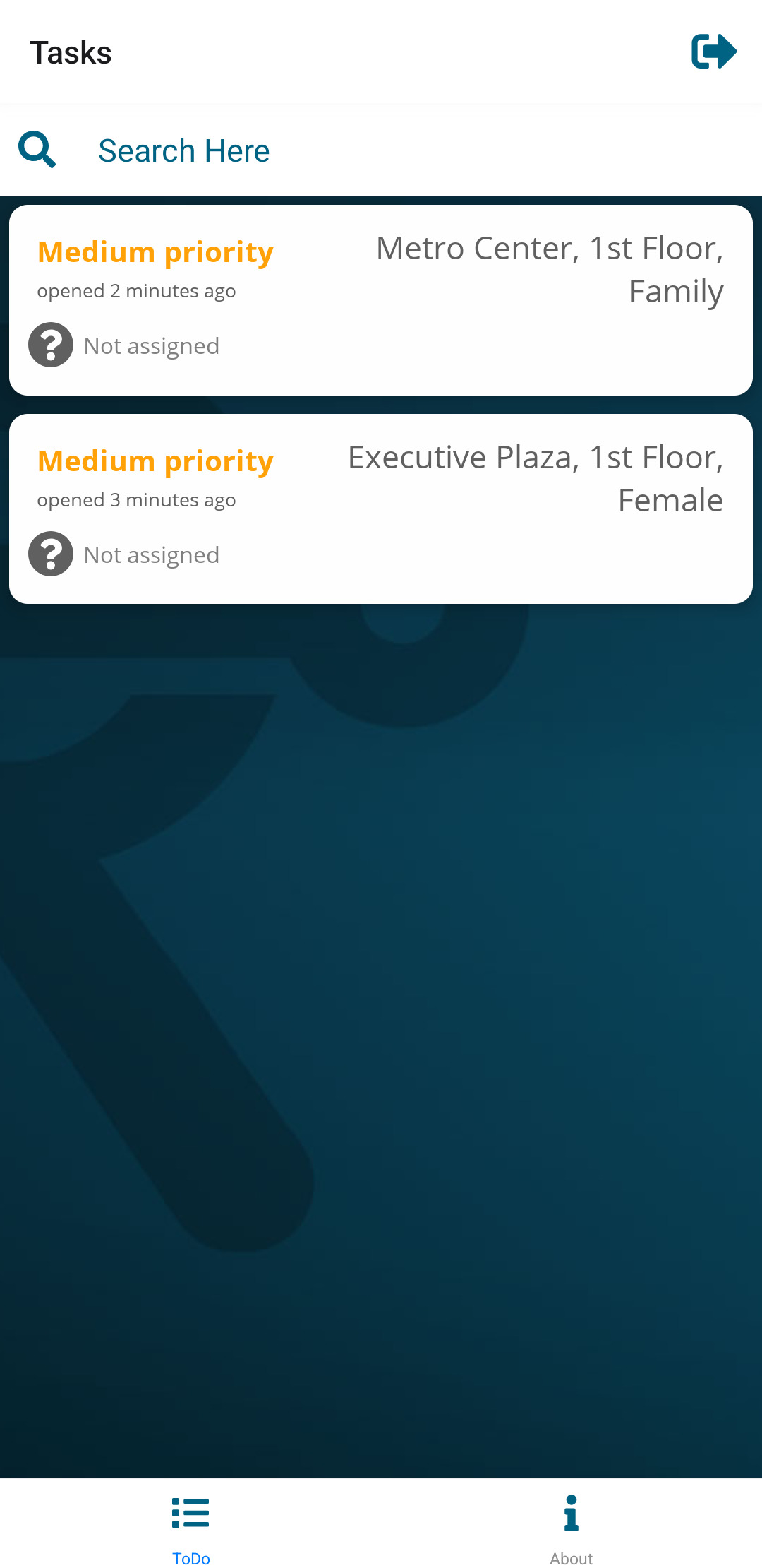 Incidents List